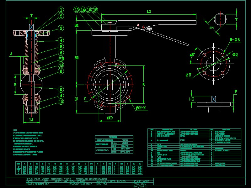 Butterfly ValvesCADD