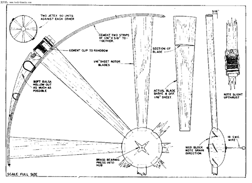 Flying Wheel Jet 50 PlanswCģ͈D