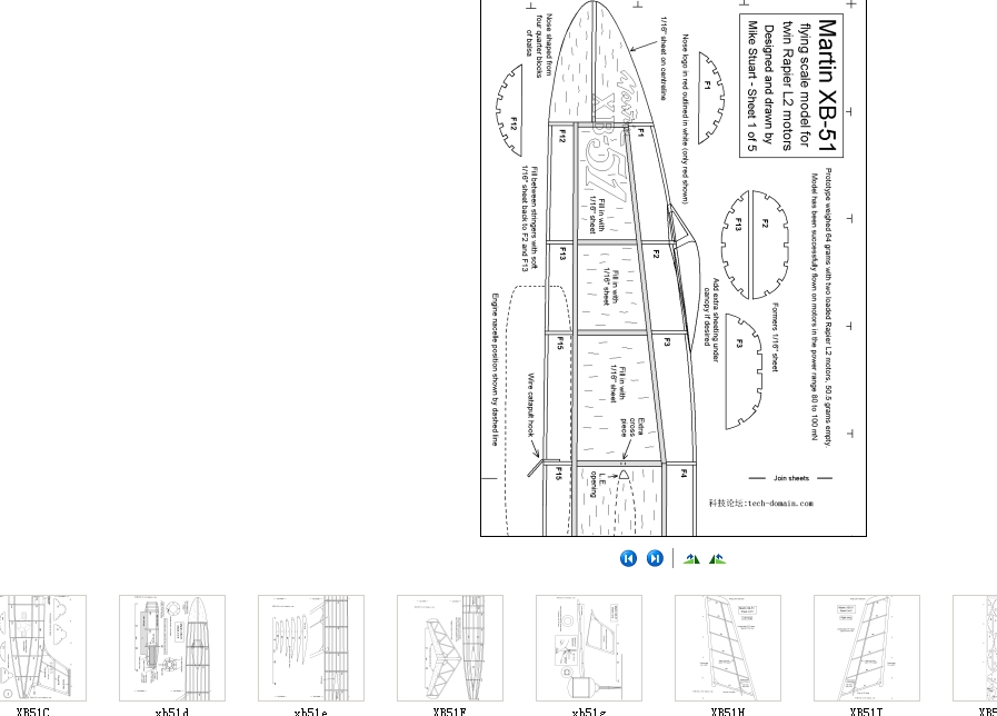 Martin XBһ51wCģ͈D