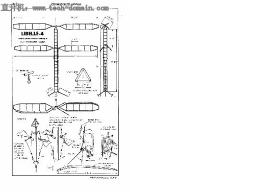 ֱC Libelleһ4 Helicopter PlanswCģ͈D