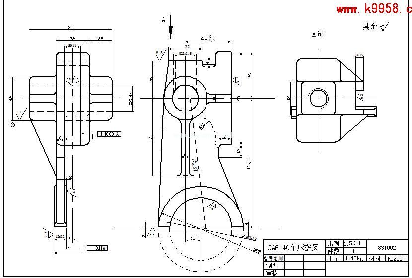 CA6140܇̖ܲ831002ĊAO(sh)Ӌfˇ򿨵ȈD