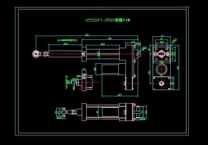 H5530F1һ0500bߴD(0500)CADD