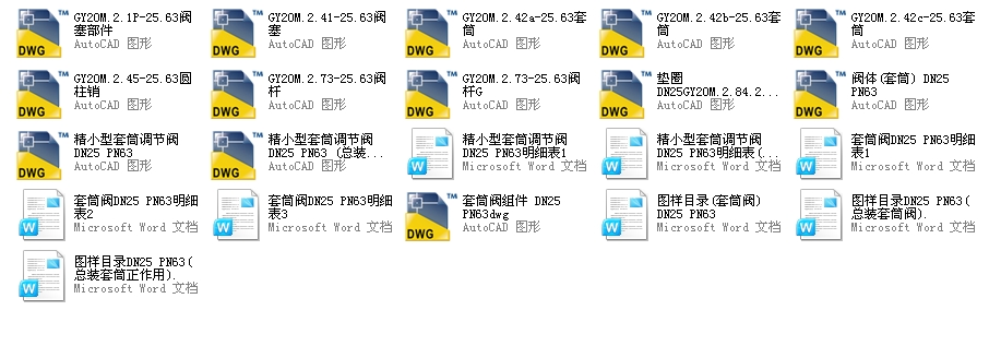 СͲyDN25PN63ȫCADDf