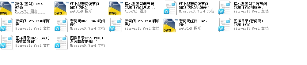 СͲyDN25PN40ȫCADDf