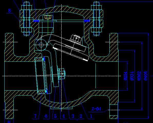 Swing Check ValveʽֹyCADD