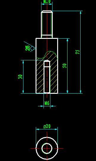 DGZZһ1֧ 20 L=75 CADD