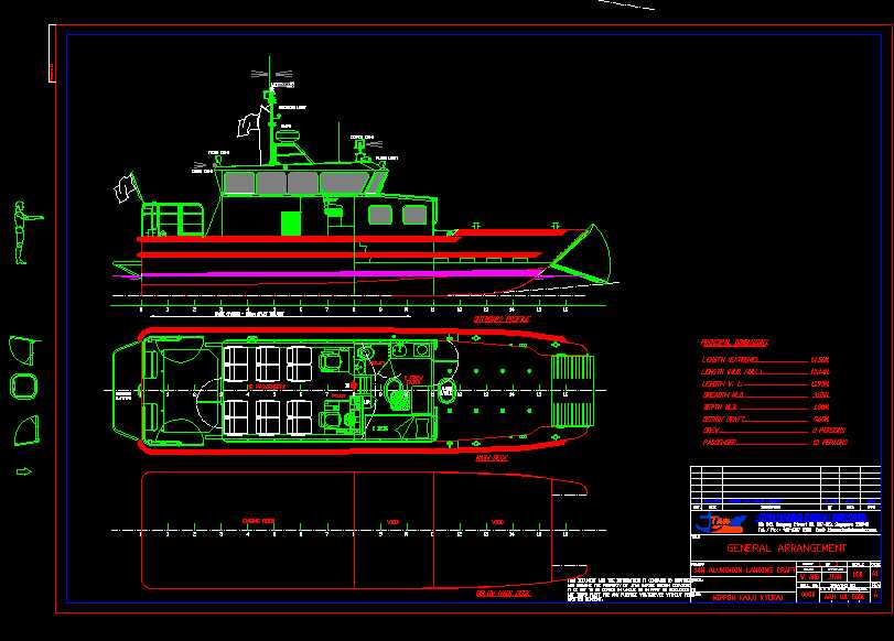 14M Aluminium Landing Craft