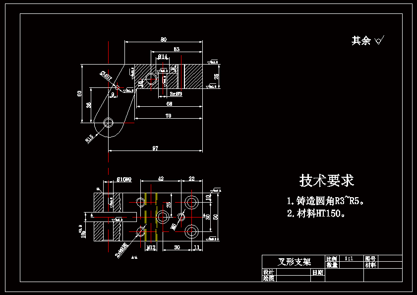ƶ֧ܵļӹˇOӋ100+0.2۵㊴AߣȫCADD
