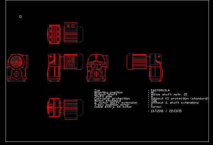 FA27DR63L6 SEW늙CFKRSϵCADDȫ