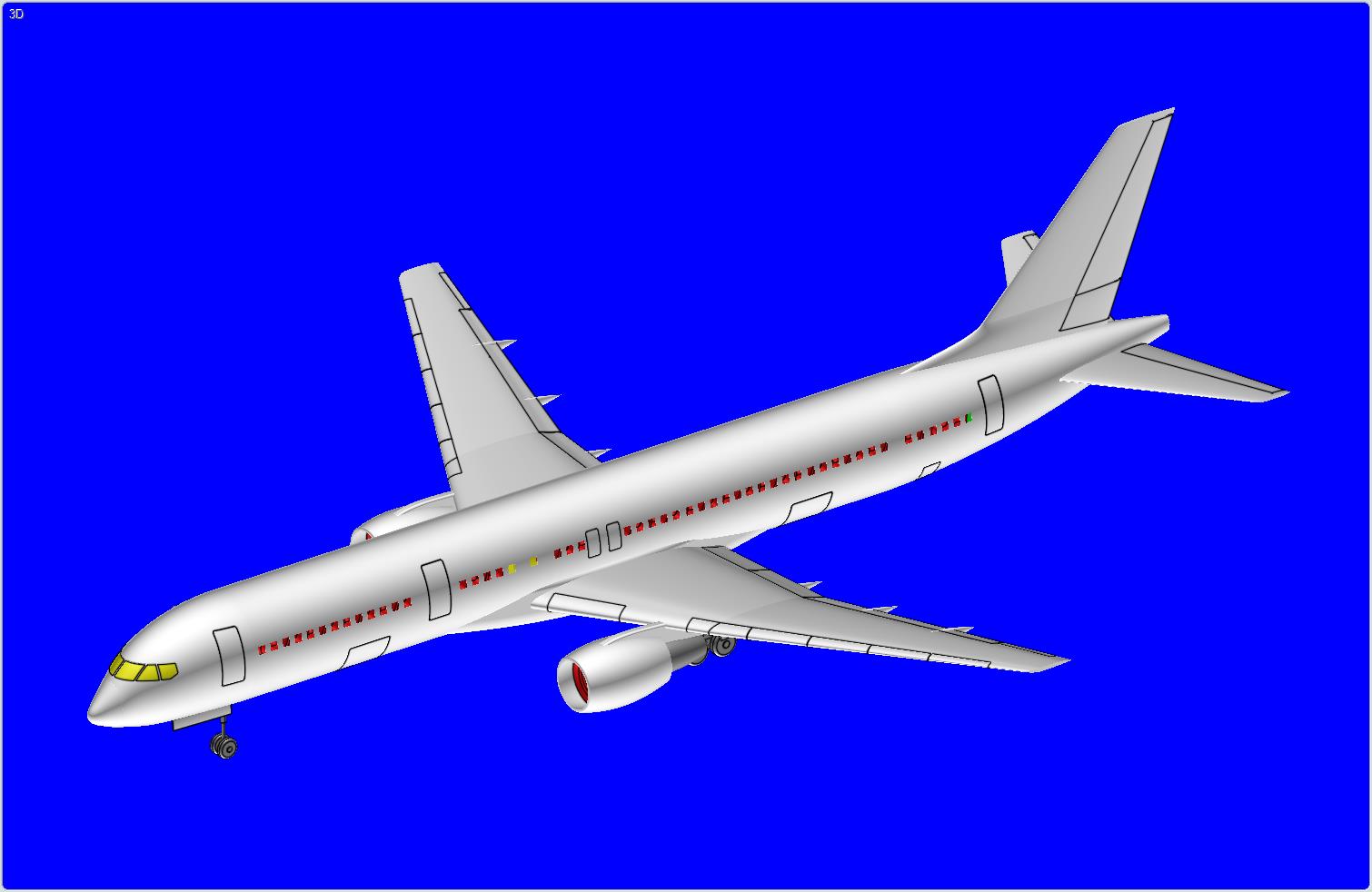 boeing757һ200ģwC(j)3DD