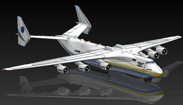 Antonov һ225\ݔC3DģSOLIDWORKS2013OӋ