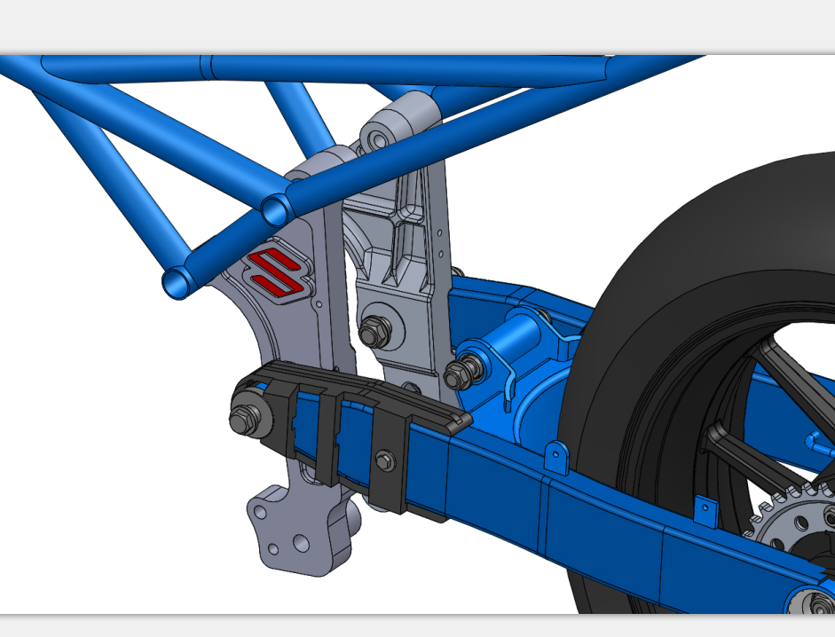 Suzuki Goose 350Ħ܇ҼBU3D(sh)ģD STEP IGS