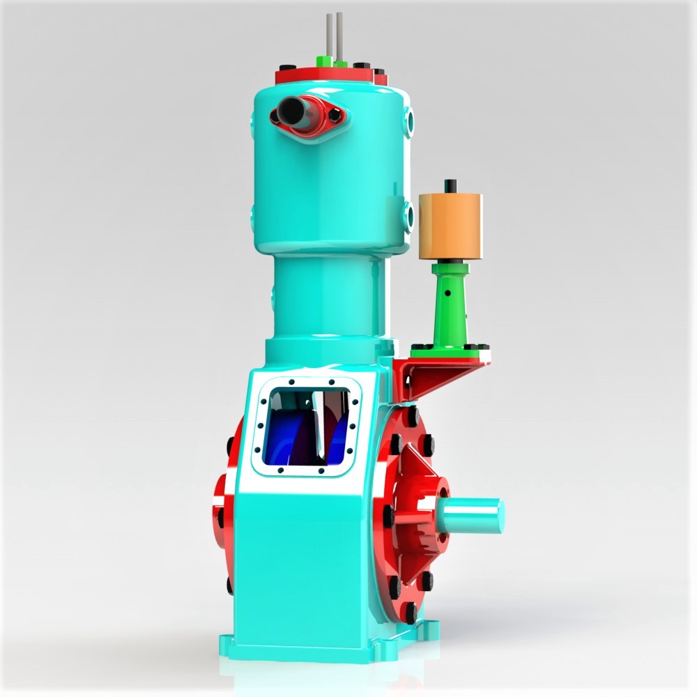 Compresor՚≺sCģ3DD SolidworksOӋ