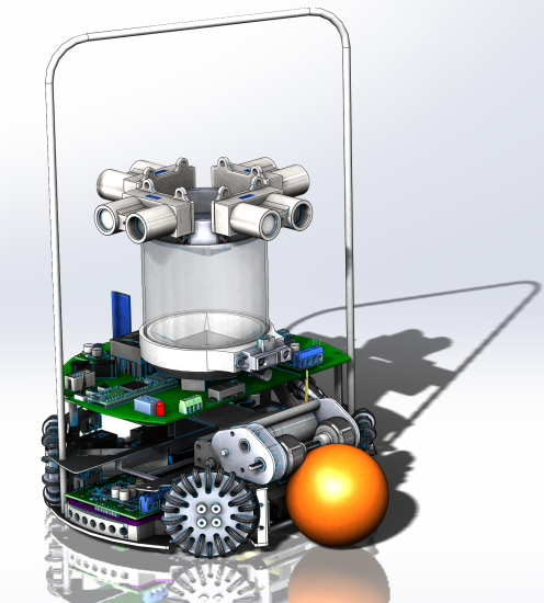 Robocup Junior Robot 2019 soccerC܇3DD STEPʽ