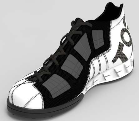 Nike T90 Sport\(yn)Ьģ3DD SolidworksO(sh)Ӌ(j) x_t