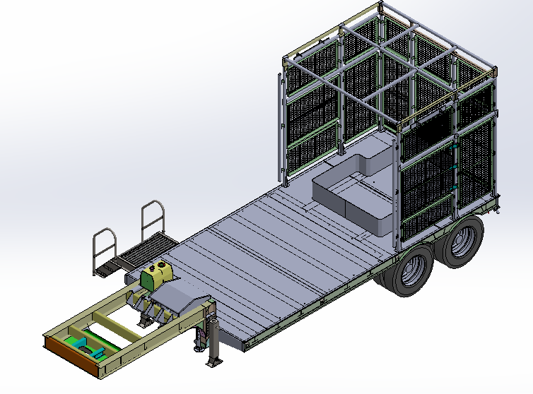 ׃վlow bed܇3DD SolidworksO(sh)Ӌ(j)