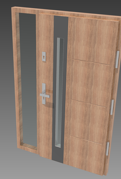 entrance doorT3DģD STPʽ