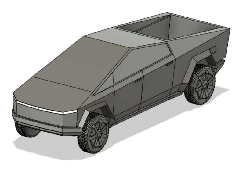 Tesla Cybertruck˹늄(dng)Ƥģ3DD STEPʽ