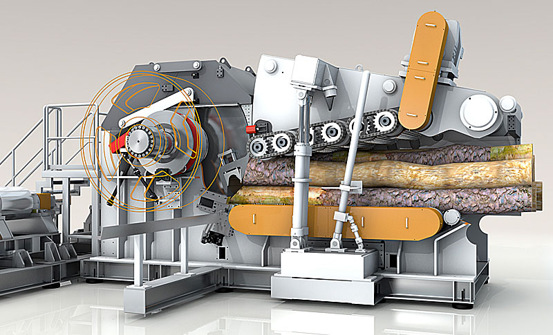 Wood Chipper MachineľC3DD SolidworksOӋ