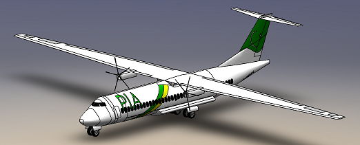 ATR42wC\ݔCģ3DD Solidworks CATIAOӋ
