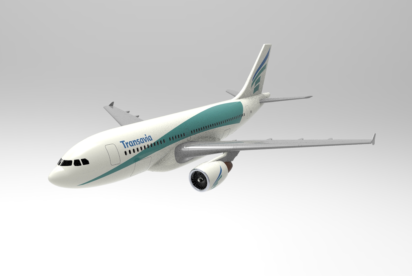 Airbus A310п܇wCģ3DD STP IGSʽ