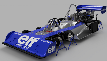 Tyrrell P34 F1ِ݆܇3DģD STEPʽ