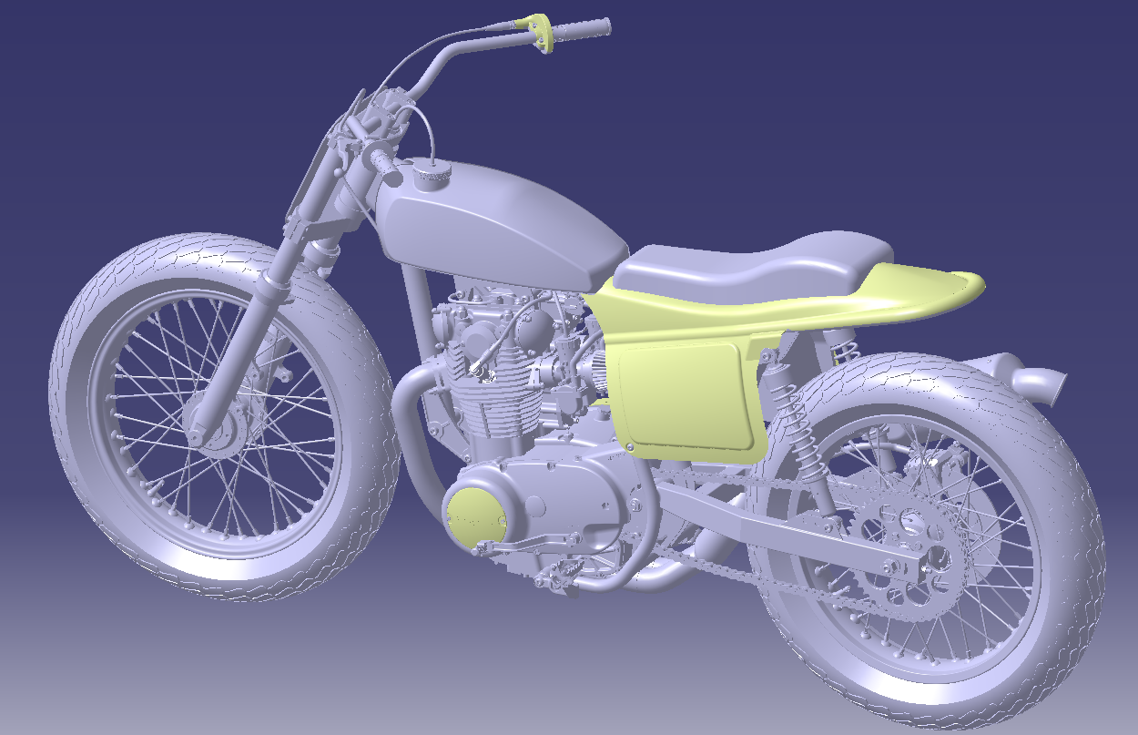 RXS 650͹Ħ܇3DģD stepʽ