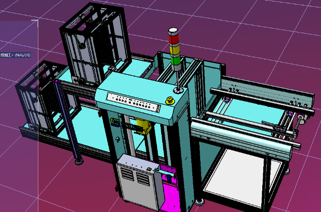 SULD390 PCB UnloaderϙC3DģD STEPʽ
