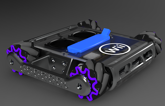 Wiimoteһmecanum˼{ķ݆С܇3DD STPʽ