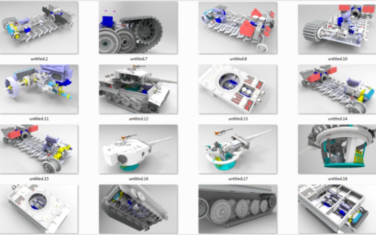 Panzer VI ʽ̹ģ3DD STEPʽ