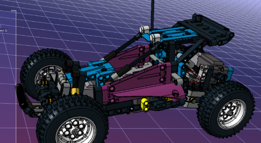 Buggy 42124 bԽҰ܇eľƴbģ3DD STPʽ