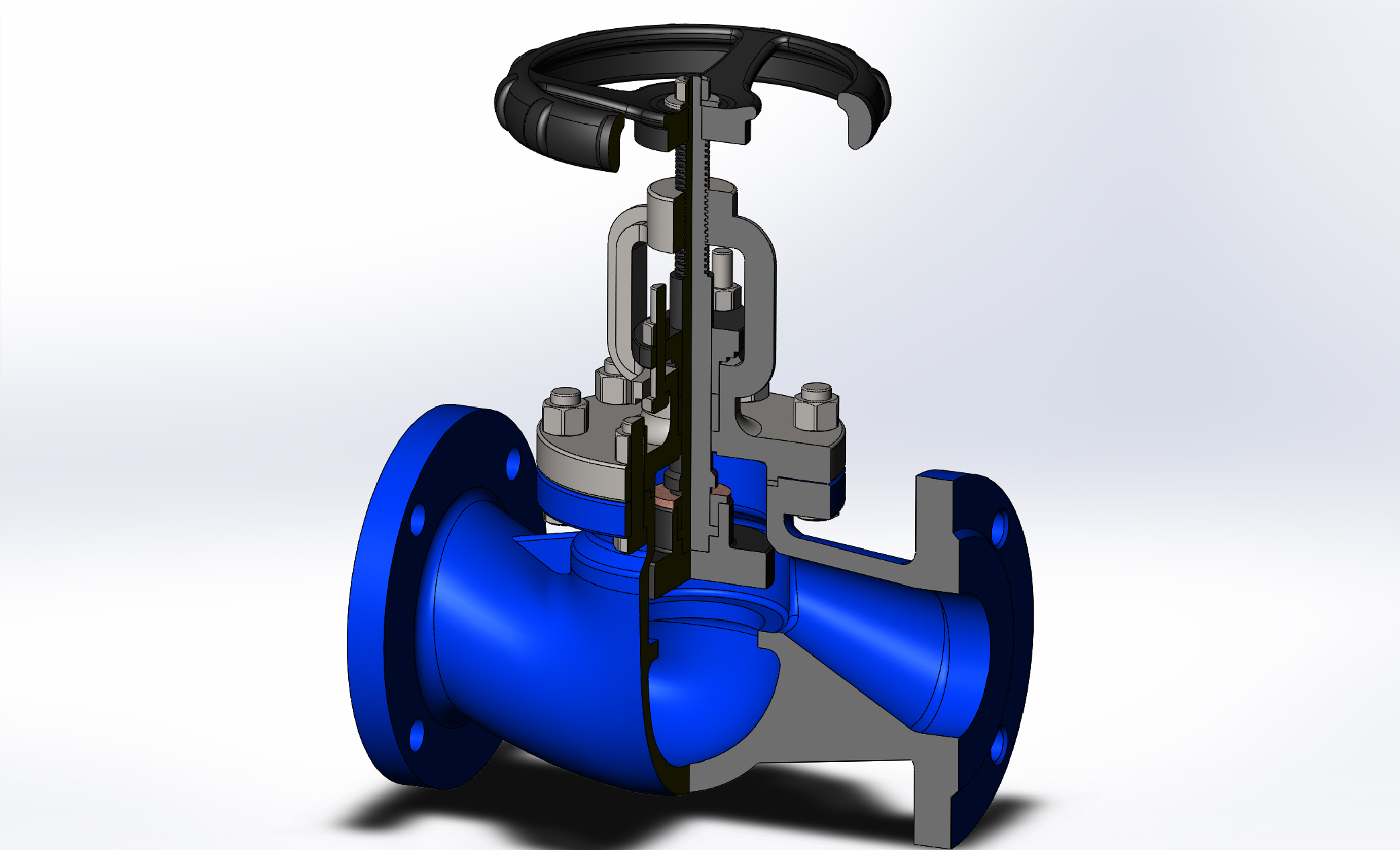 valveͨLyTģ3DD SolidworksOӋ STEP
