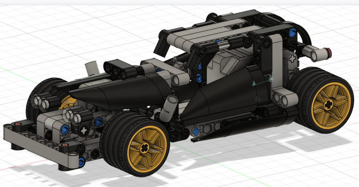 Lego TechnicʽС܇ƴbģ3DD f3z STEPʽ