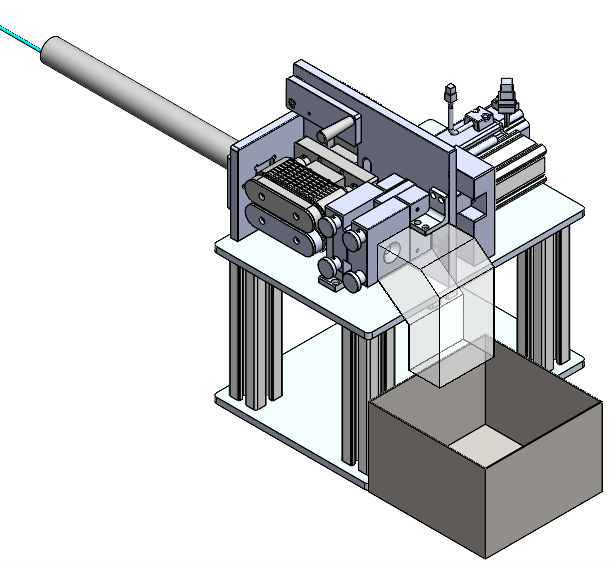 AUTO TUBING CUTTERԄ(dng)йܙC(j)(gu)3D(sh)ģD STEPʽ