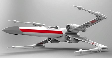 X wing XH𶷙Cģ3DD SolidworksOӋ