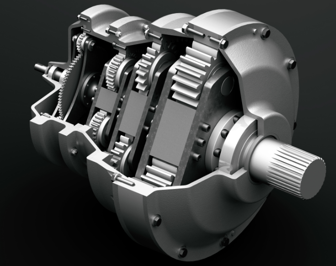 PlanetaryһGearbox׃3D(sh)ģD IGSʽ