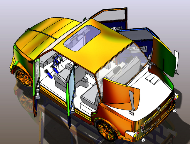 Car BS܇ģ3DD STEPʽ