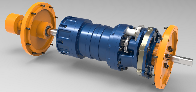 Drum motor늄ӝLͲ3DģD STEPʽ