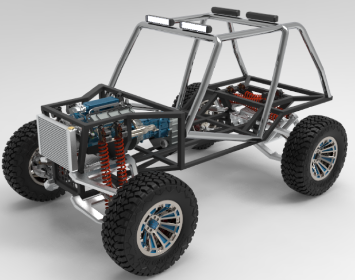 4x4һchassis䓹܇ܵױP3DD STPʽ