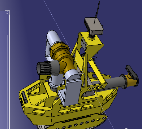 Fire Fighting RobotˮC˺׽Y(ji)(gu)3DD STEPʽ