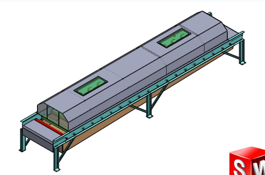 Roller Conveyor݁ݔ͙C3DģD SolidworksOӋ