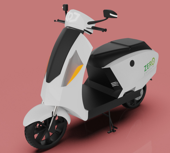 Hydrogen ScooterԴ늄Ħ܇3DģD STEP IGSʽ