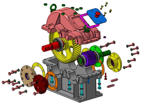 singleһstageһhelicalһбX݆p3D(sh)ģD STPʽ