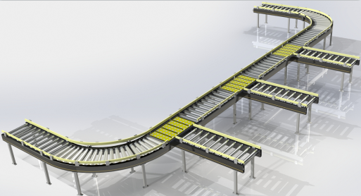 Roller Conveyor Line V3LͲݔ;3DģD SolidworksOӋ