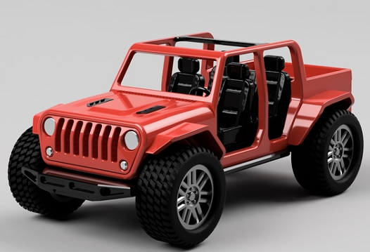 Open JEEP߼܇3DӡD STLʽ