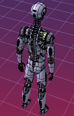 Humanoid RobotΙC2.0OӋD3Dģ STPʽ