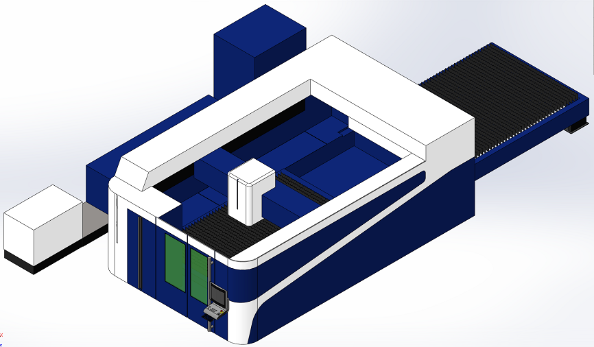 Laser Trulaser 5040 FiberwͼиC3DģD STEPʽ
