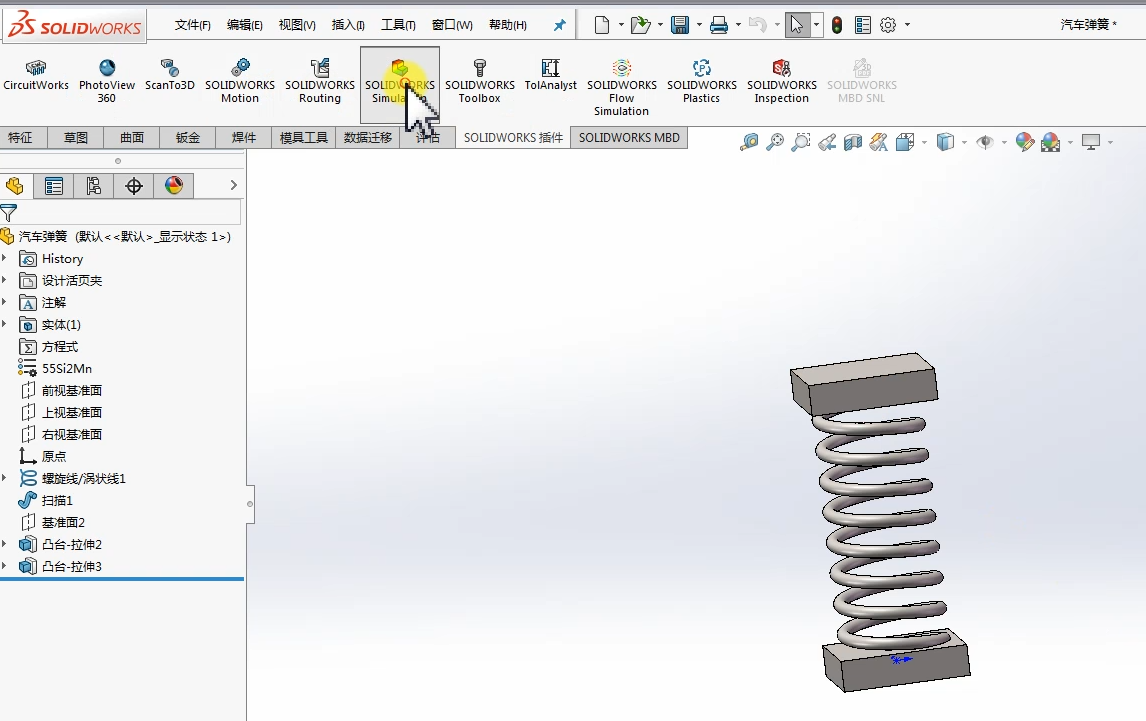 Simulation ܇Ԫsolidworks