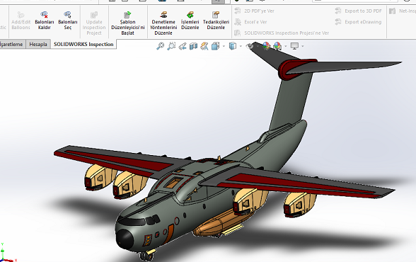 A400M\ݔCģ3DD SolidworksOӋ