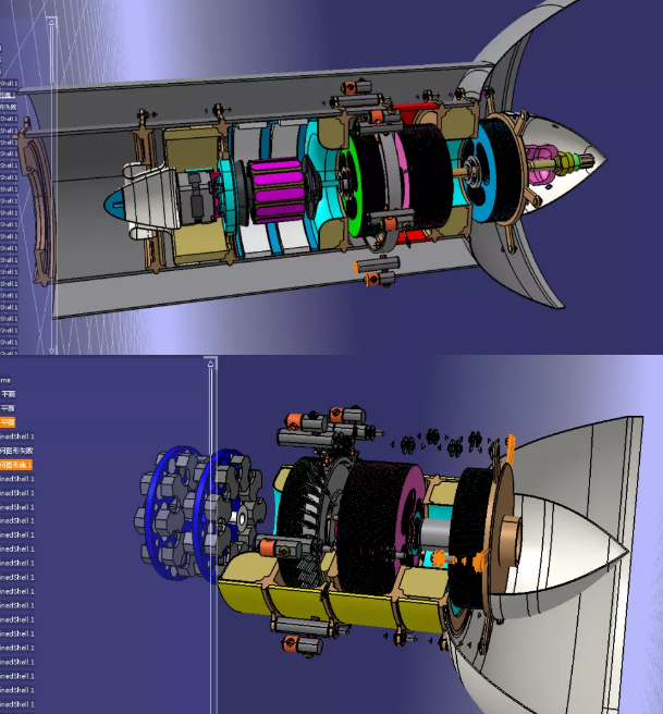 Tesla Gas Turbine˹ȼ?x)݆C(j) ˹u݆C(j)3D(sh)ģD IGSʽ